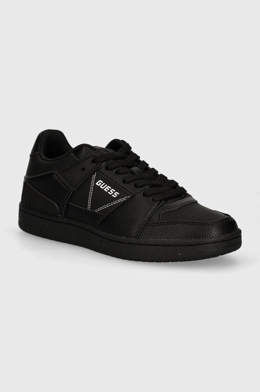 Αθλητικά Guess SAVA LOW χρώμα: μαύρο, FMTSAL PAC12