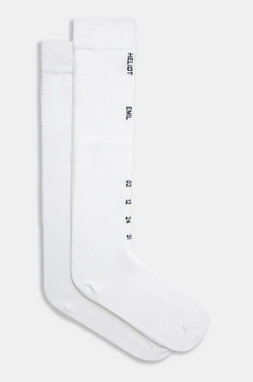 Κάλτσες Heliot Emil χρώμα: άσπρο, SS25_16_115_WHT01