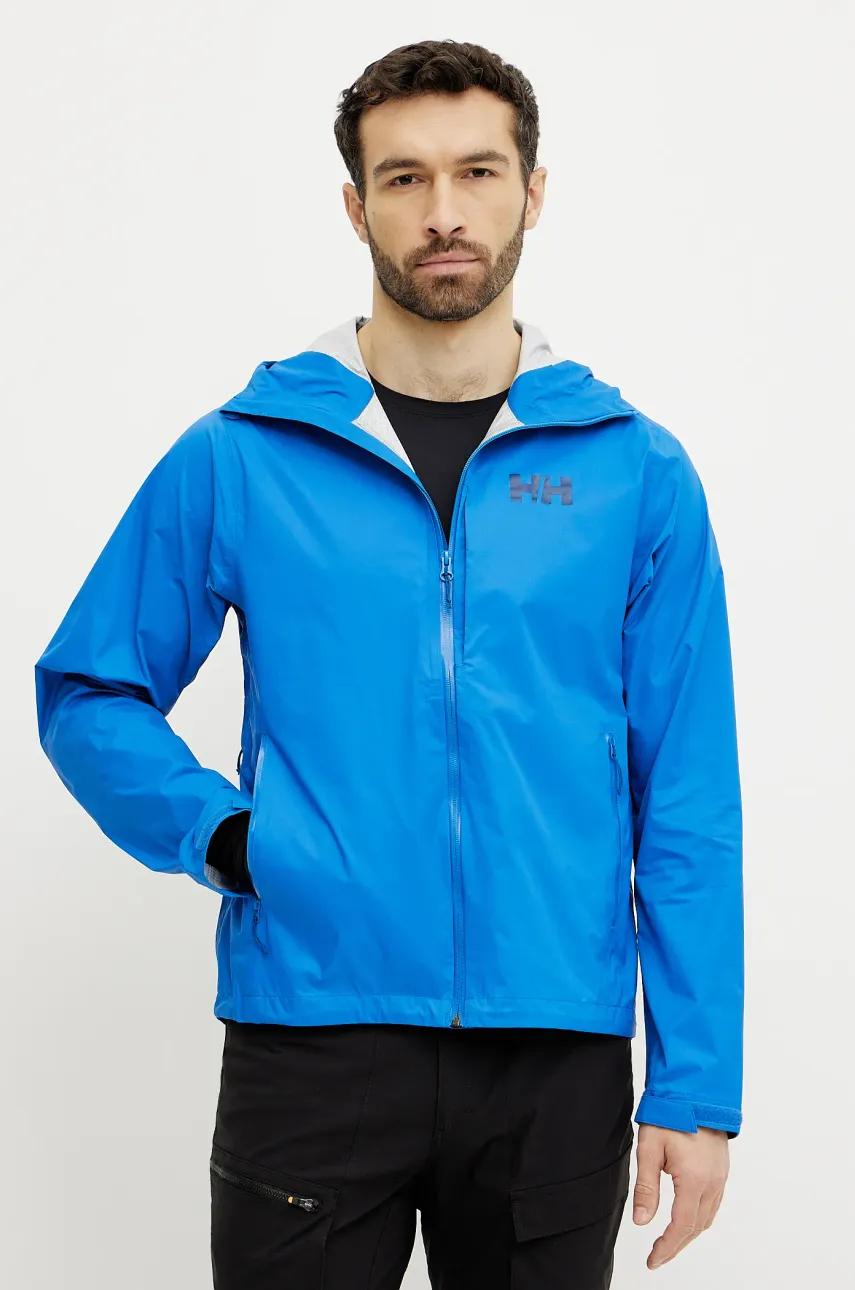 Αδιάβροχο μπουφάν Helly Hansen LOKE TERRA ανδρικό, χρώμα: μπλε, 63365