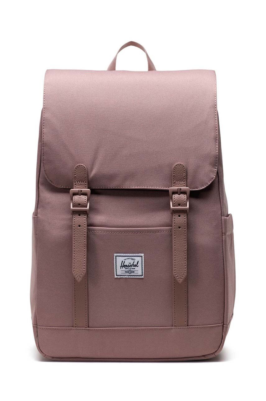 Σακίδιο πλάτης Herschel 11400-02077-OS Herschel Retreat Small Backpack χρώμα: ροζ