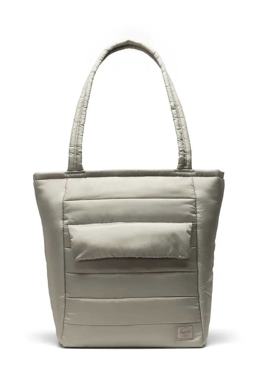 Τσάντα Herschel Herschel Retreat Tote χρώμα: γκρι, 11420-06537-OS
