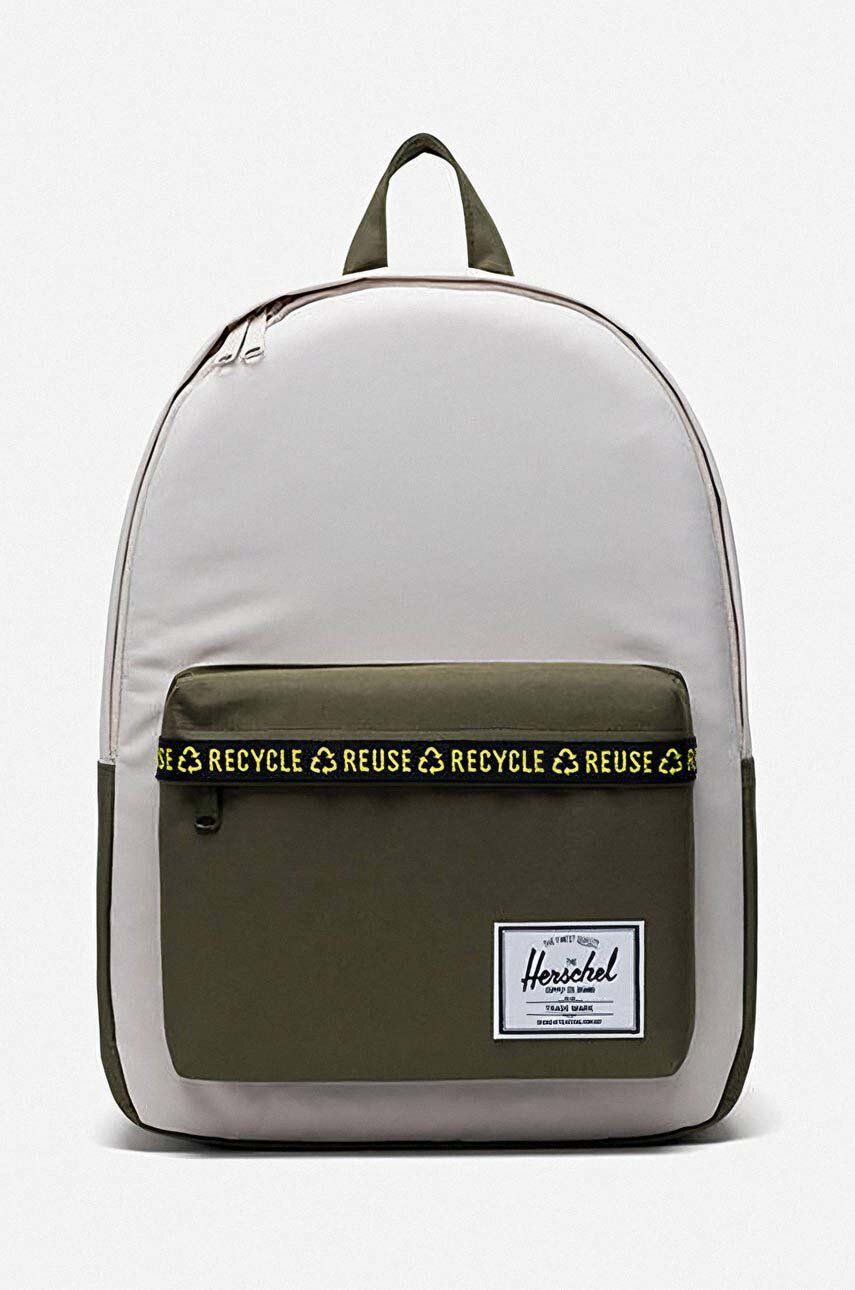 Σακίδιο πλάτης Herschel χρώμα: μπεζ, Plecak Herschel Classic X-Large Moonbeam 10967-05457