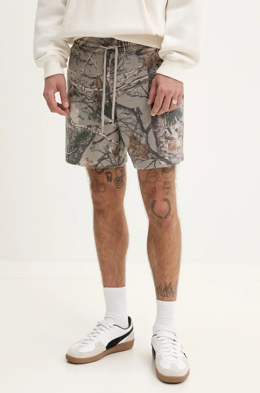 Σορτς Hollister Co. χρώμα: γκρι, KI328-5049