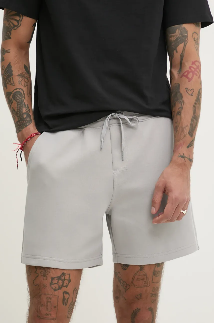 Σορτς Hollister Co. χρώμα: γκρι, KI328-5057