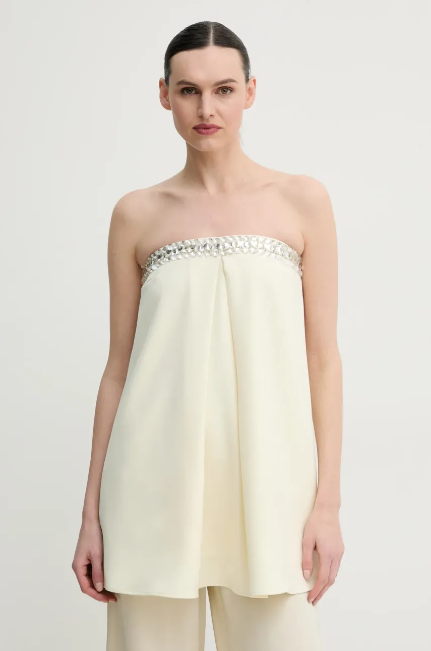 Μπλουζάκι ISABELLE BLANCHE χρώμα: κίτρινο, IS25SS-A037-T008