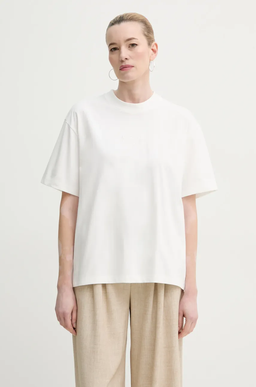 Μπλουζάκι ISABELLE BLANCHE χρώμα: άσπρο, IS25SS-T053-T013