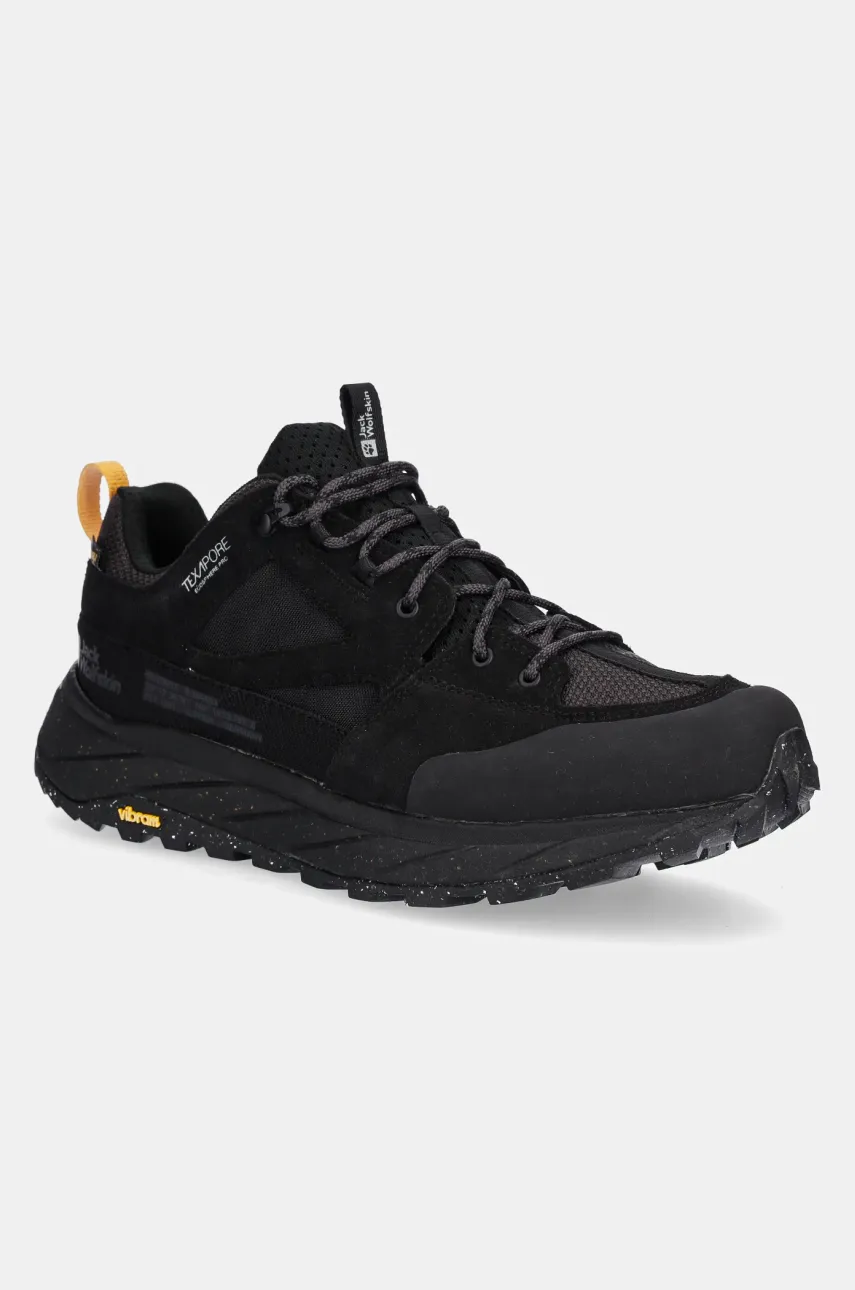 Παπούτσια Jack Wolfskin Terraquest Texapore Low χρώμα: πράσινο, 4056401