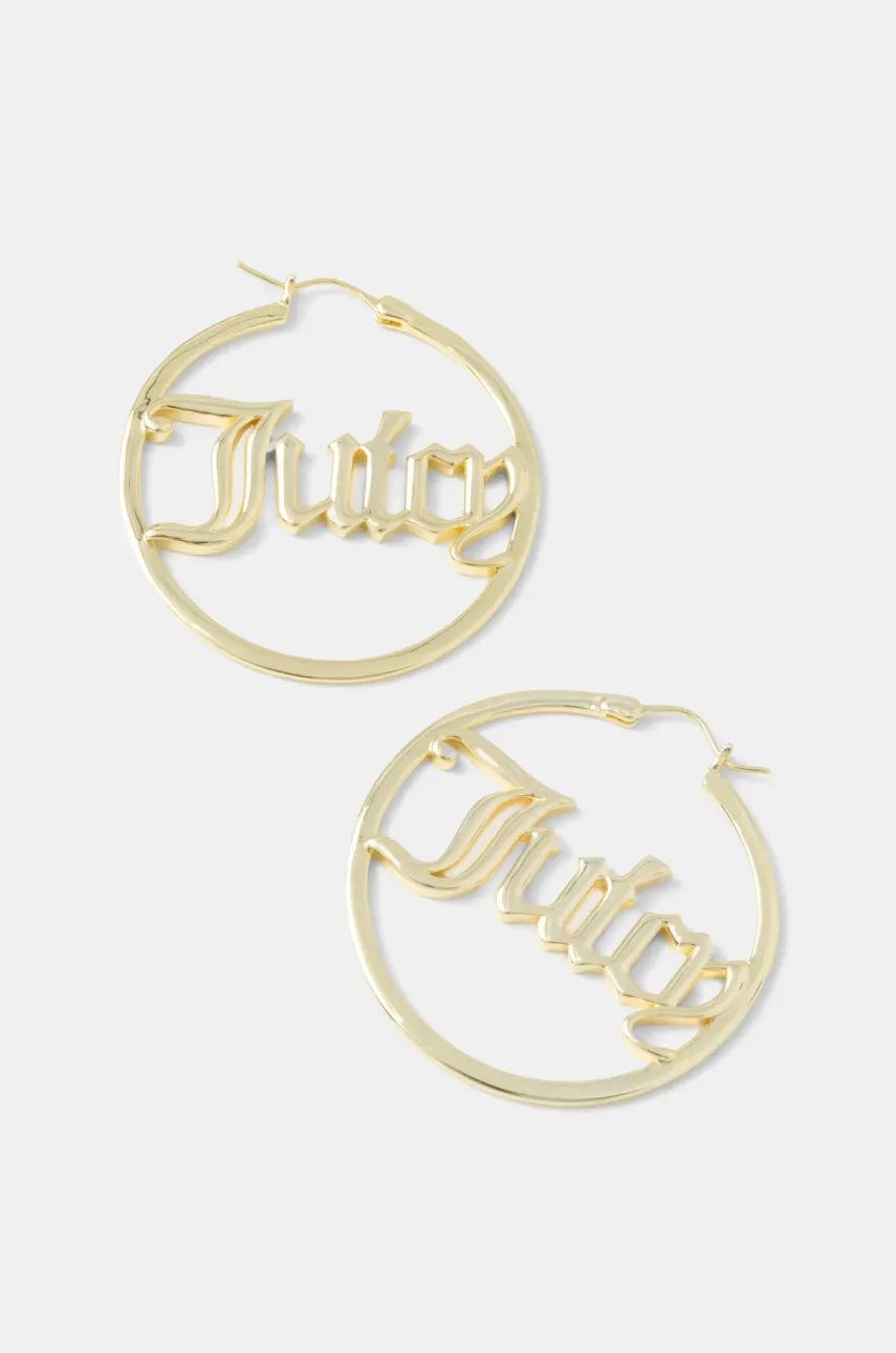 Σκουλαρίκια Juicy Couture JUICY LARGE HOOP EARRINGS JCJHE124010