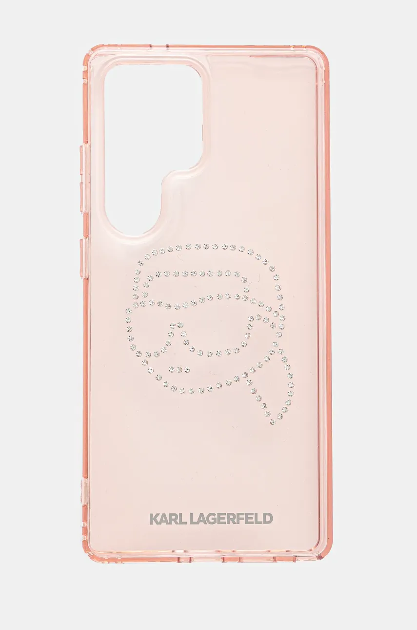 Θήκη κινητού Karl Lagerfeld Samsung Galaxy S25 Ultra χρώμα: ροζ, KLHCS25LHKHDCELP