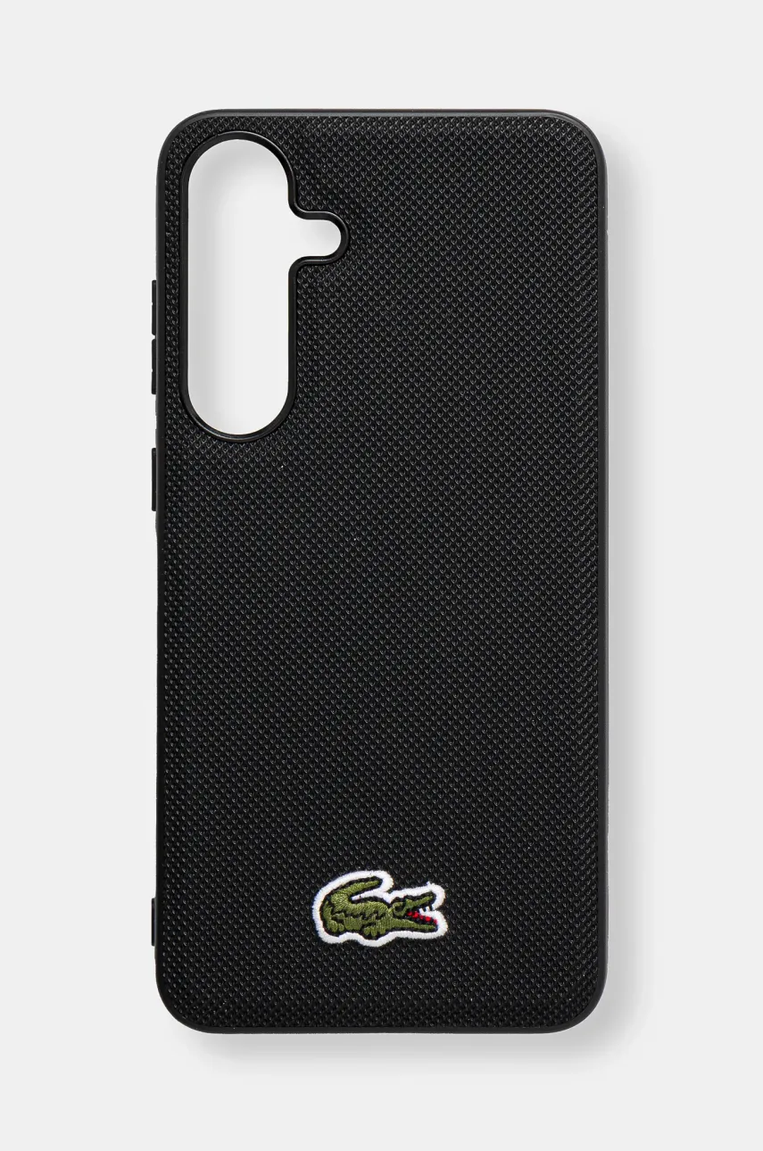 Θήκη κινητού Lacoste Samsung Galaxy S25+ χρώμα: μαύρο, LCHMS25MPVCK