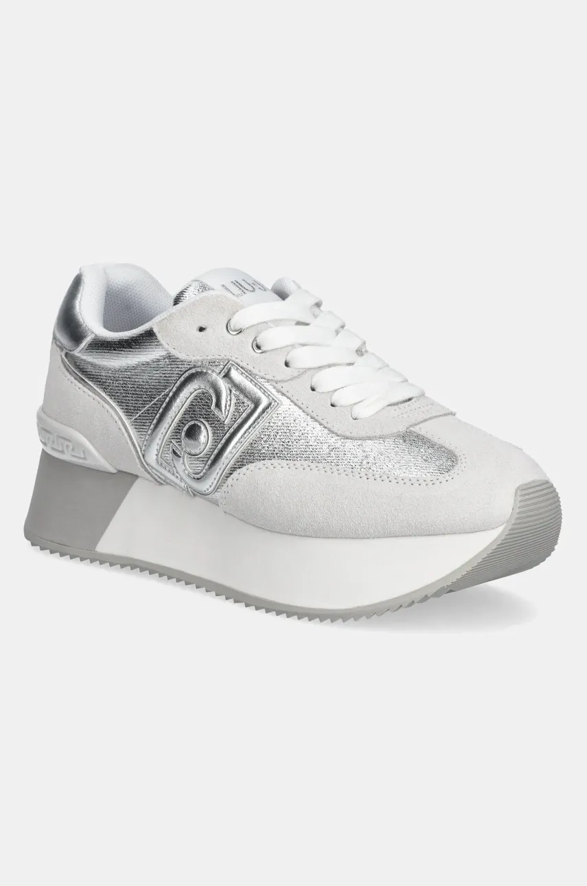 Αθλητικά Liu Jo DREAMY 02 χρώμα: ασημί, BA5035PX619S3174