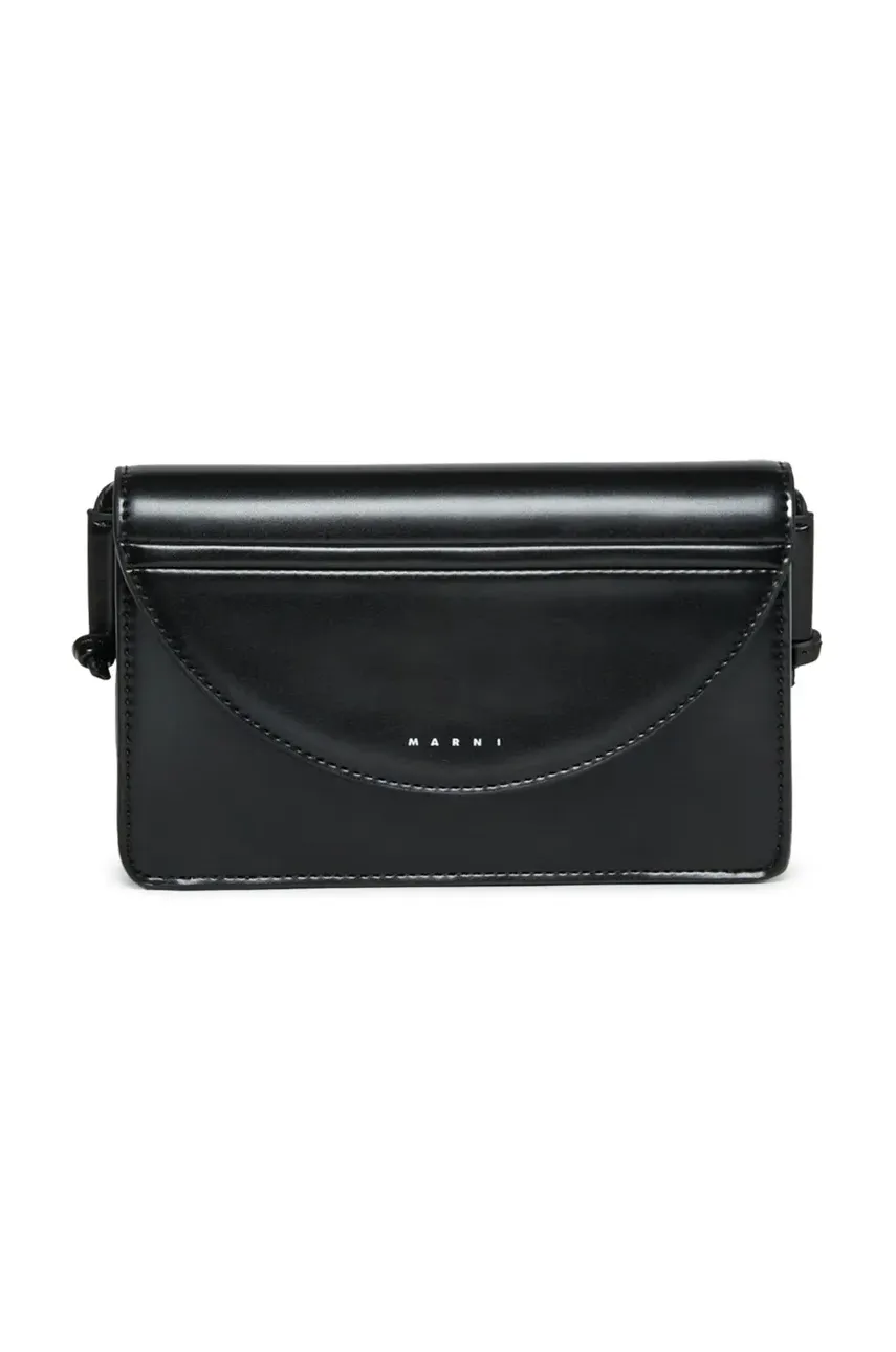 Παιδική τσάντα Marni MW86F - MINI BAG BAGS χρώμα: μαύρο, M01256