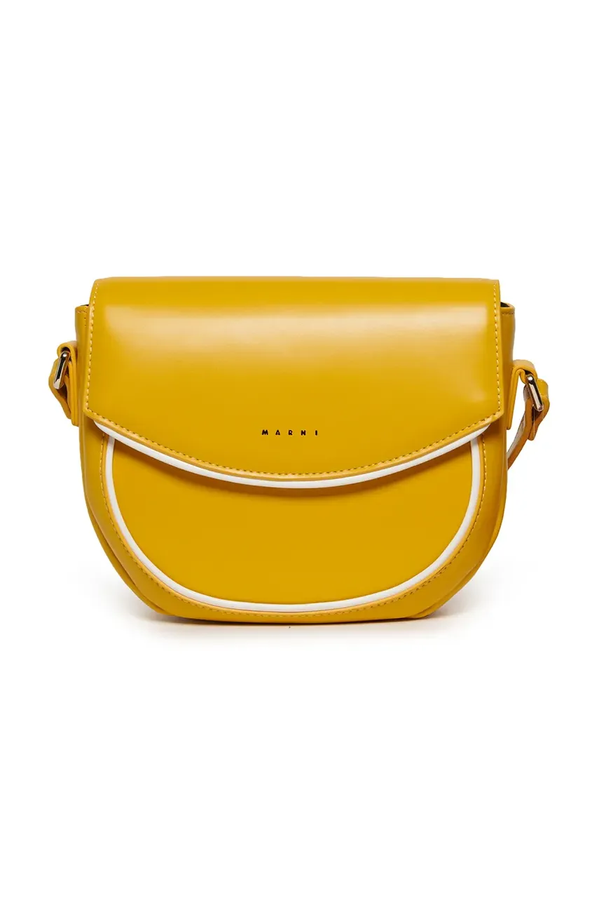 Παιδική τσάντα Marni MW94F SMILE BAG BAGS χρώμα: κίτρινο, M01476