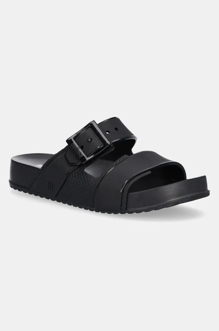 Παντόφλες Melissa COZY CONNECTION SLIDE χρώμα: μαύρο, M 35832