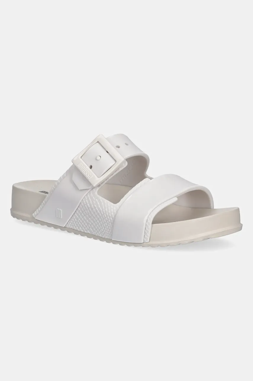 Παντόφλες Melissa COZY CONNECTION SLIDE χρώμα: άσπρο, M 35832
