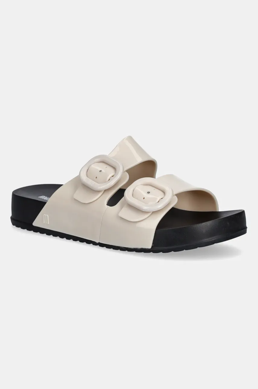Παντόφλες Melissa MELISSA COZY SLIDE AD χρώμα: μπεζ, M 33913.BG167