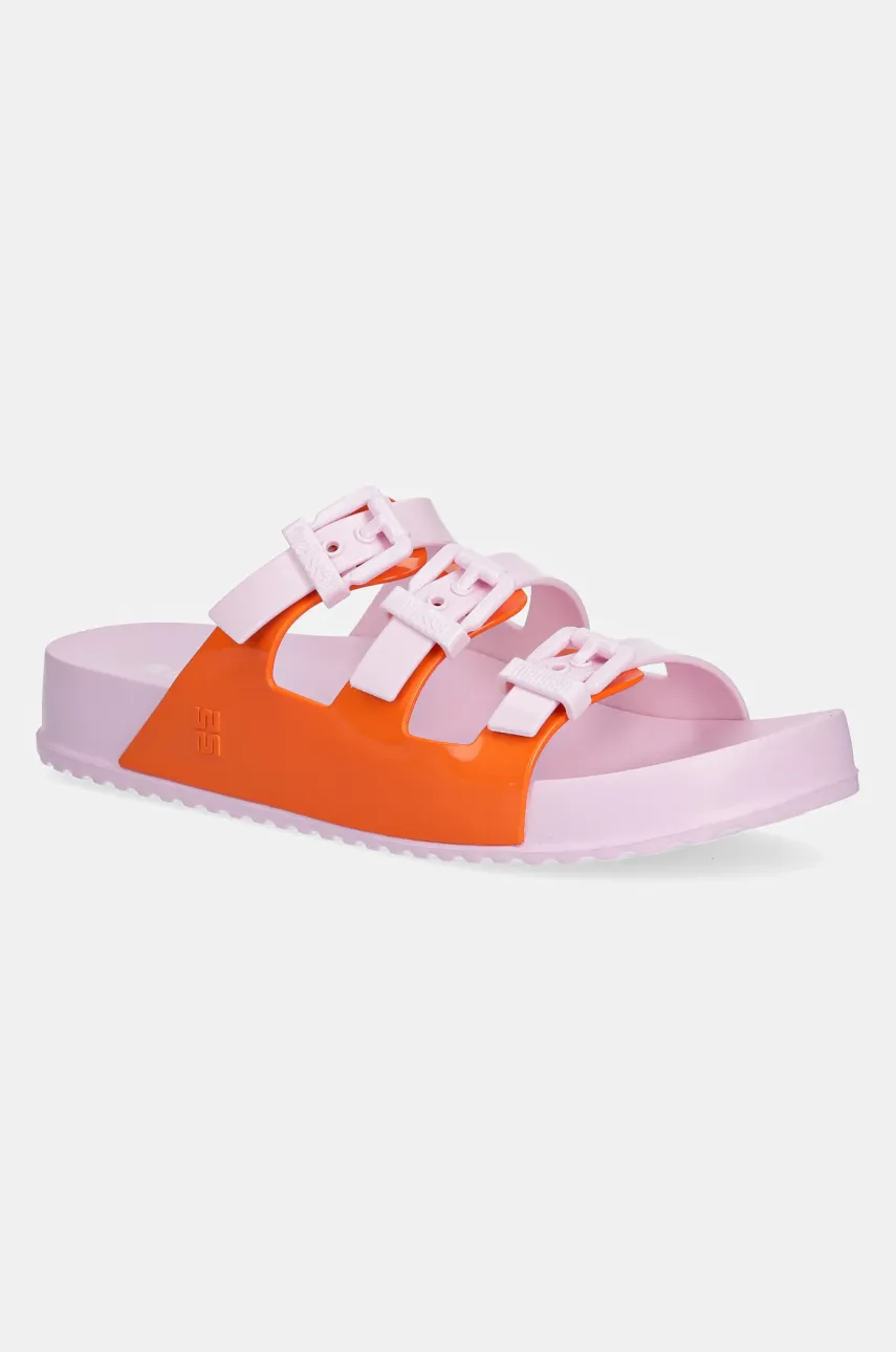 Παντόφλες Melissa MELISSA COZY STRIPES AD χρώμα: ροζ, M 35943 BC956