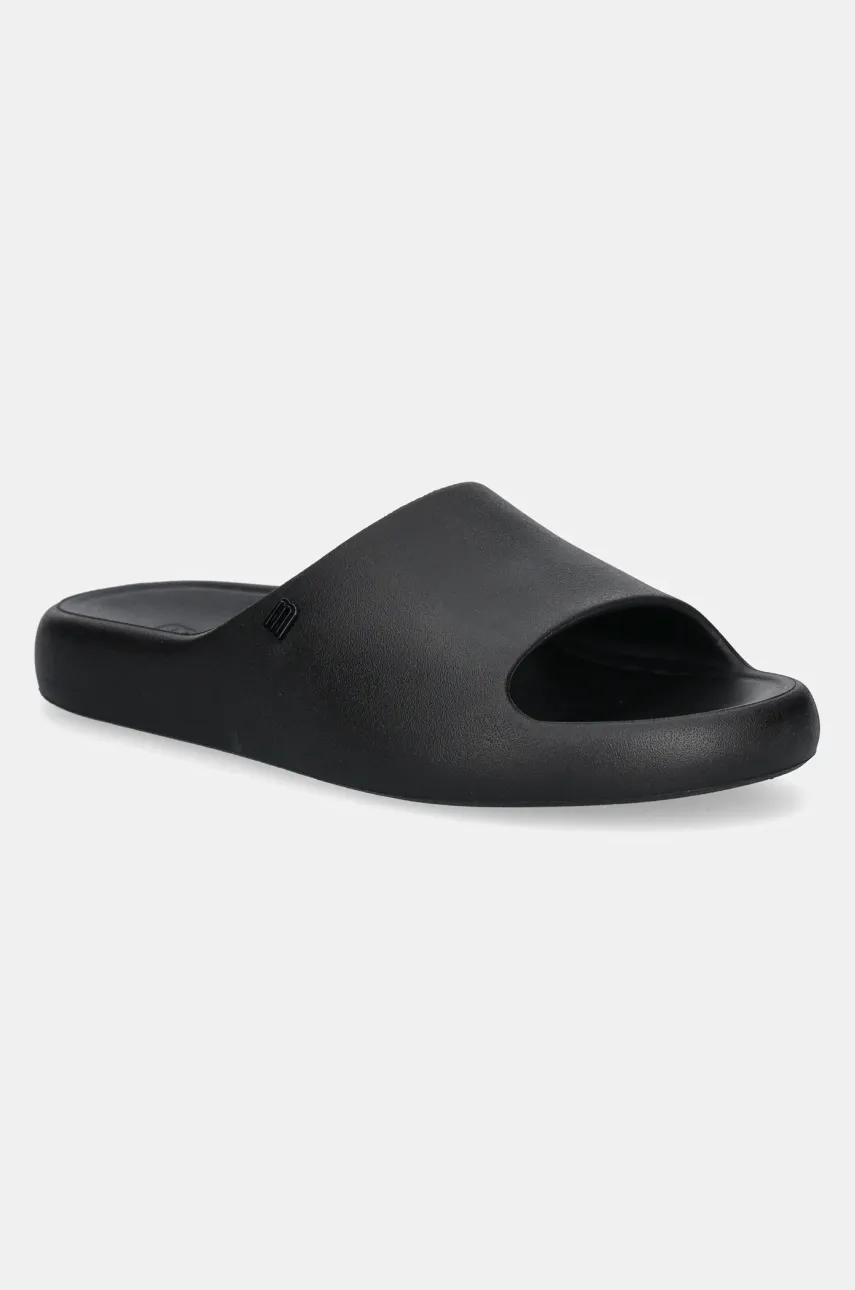 Παντόφλες Melissa MELISSA FREE PRINT SLIDE AD χρώμα: μαύρο, M 33973.BA438