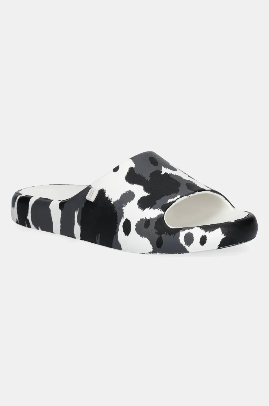 Παντόφλες Melissa MELISSA FREE PRINT SLIDE AD χρώμα: μαύρο, M 33973.BC247