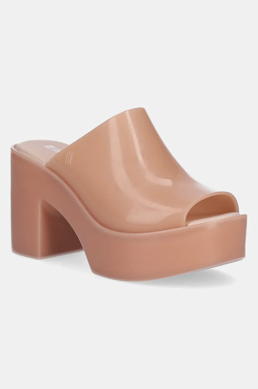 Παντόφλες Melissa MELISSA MULE HYPE AD χρώμα: μπεζ, M 36026.BI527