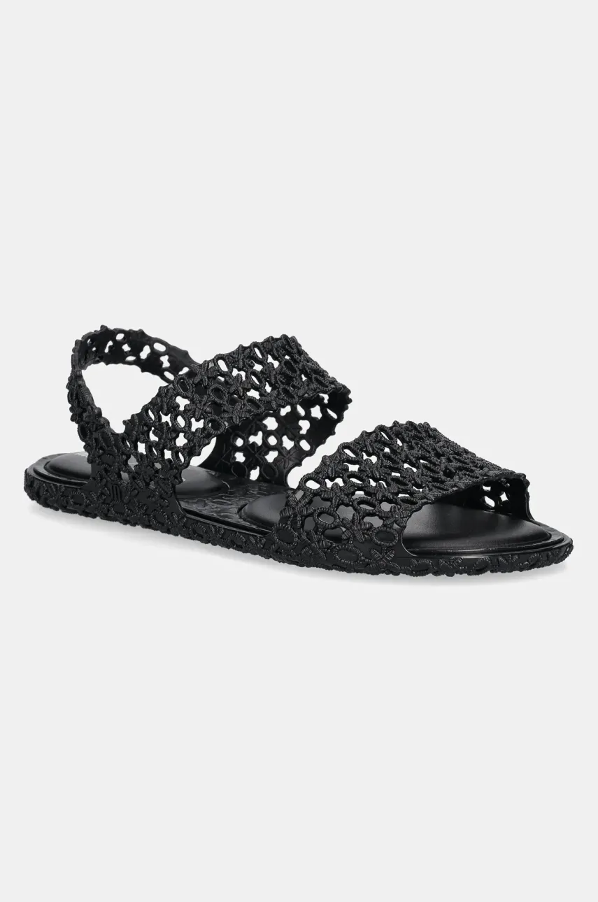 Σανδάλια Melissa MELISSA PANC SANDAL + ISABELA CAPETO χρώμα: μαύρο, M.33440.54143