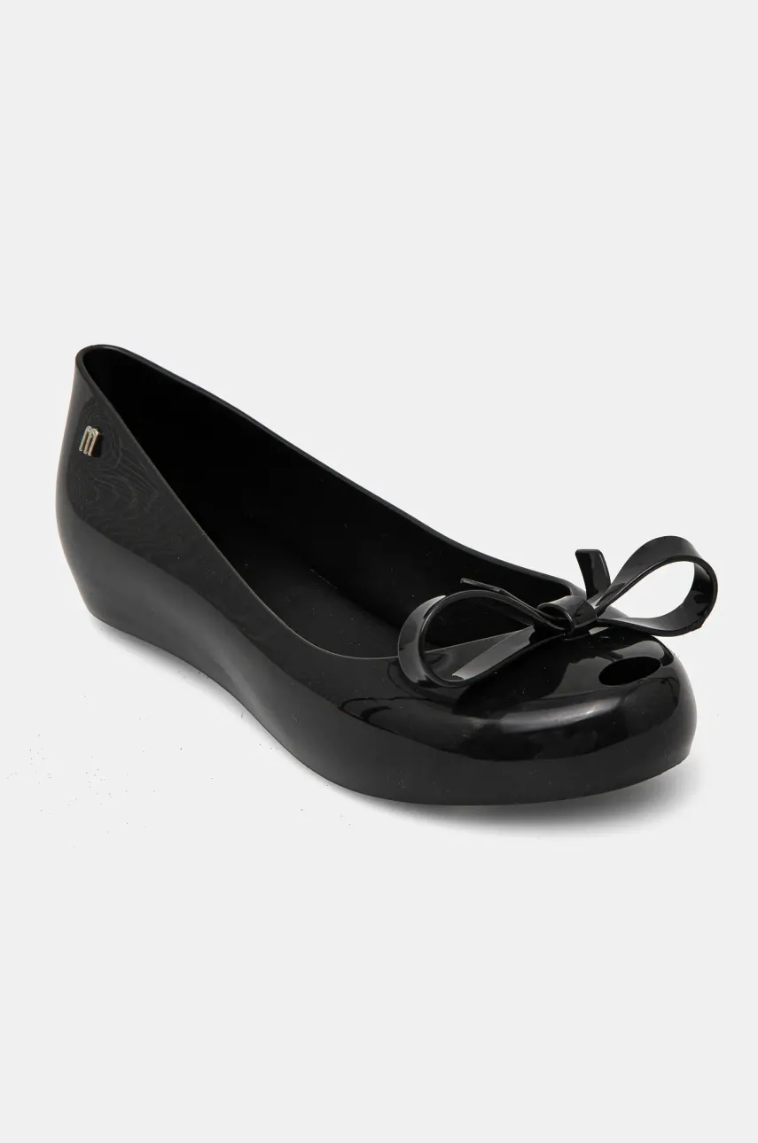 Μπαλαρίνες Melissa MELISSA ULTRAGIRL BOW III AD χρώμα: μαύρο, M 33891.AM781