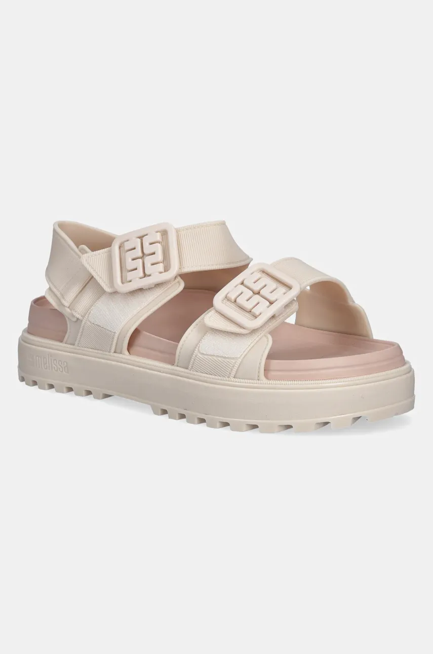 Σανδάλια Melissa TOWNY χρώμα: μπεζ, M 35964