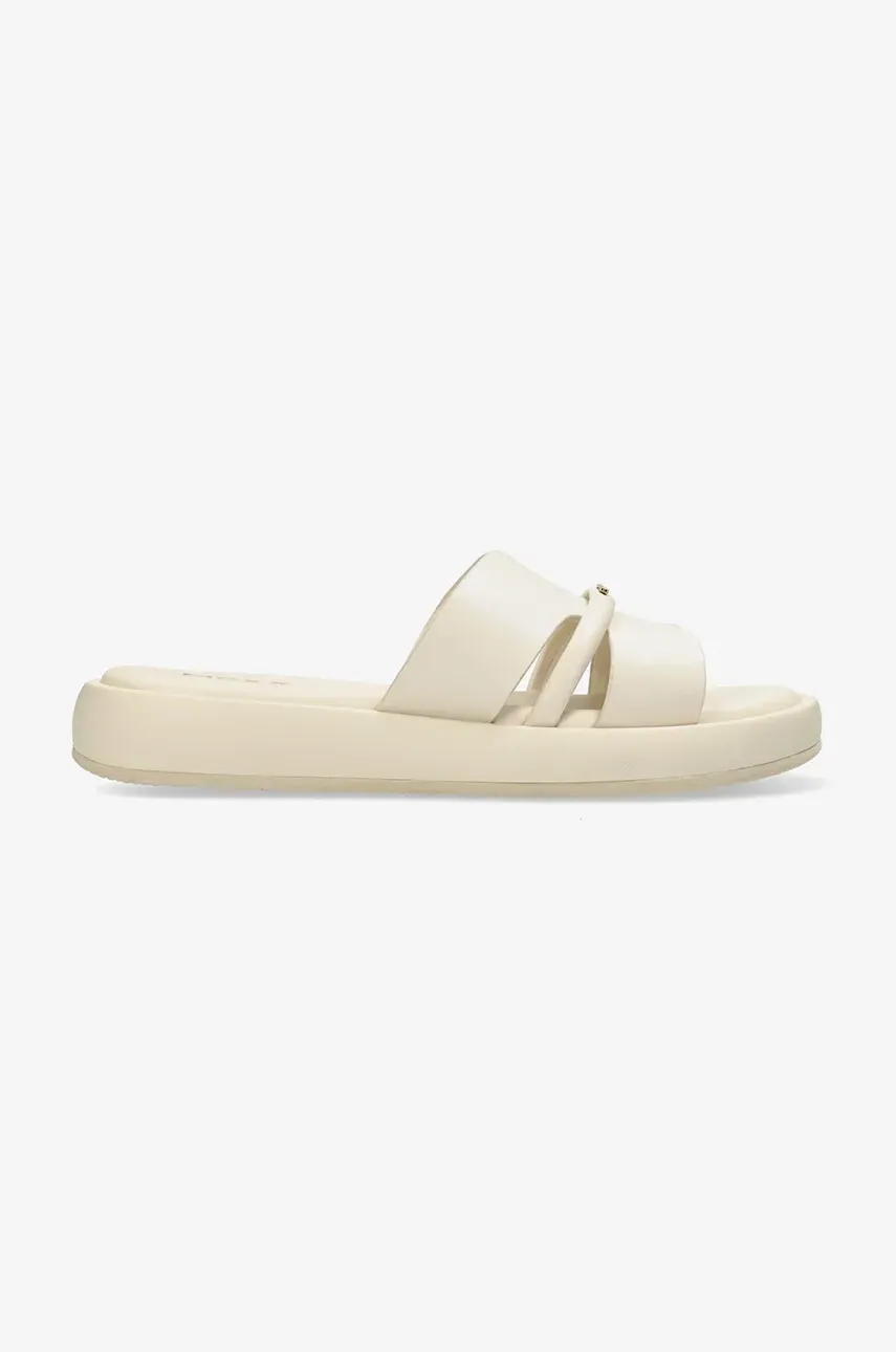 Παντόφλες Mexx LOTUS II PACHA χρώμα: μπεζ, MI001602251W