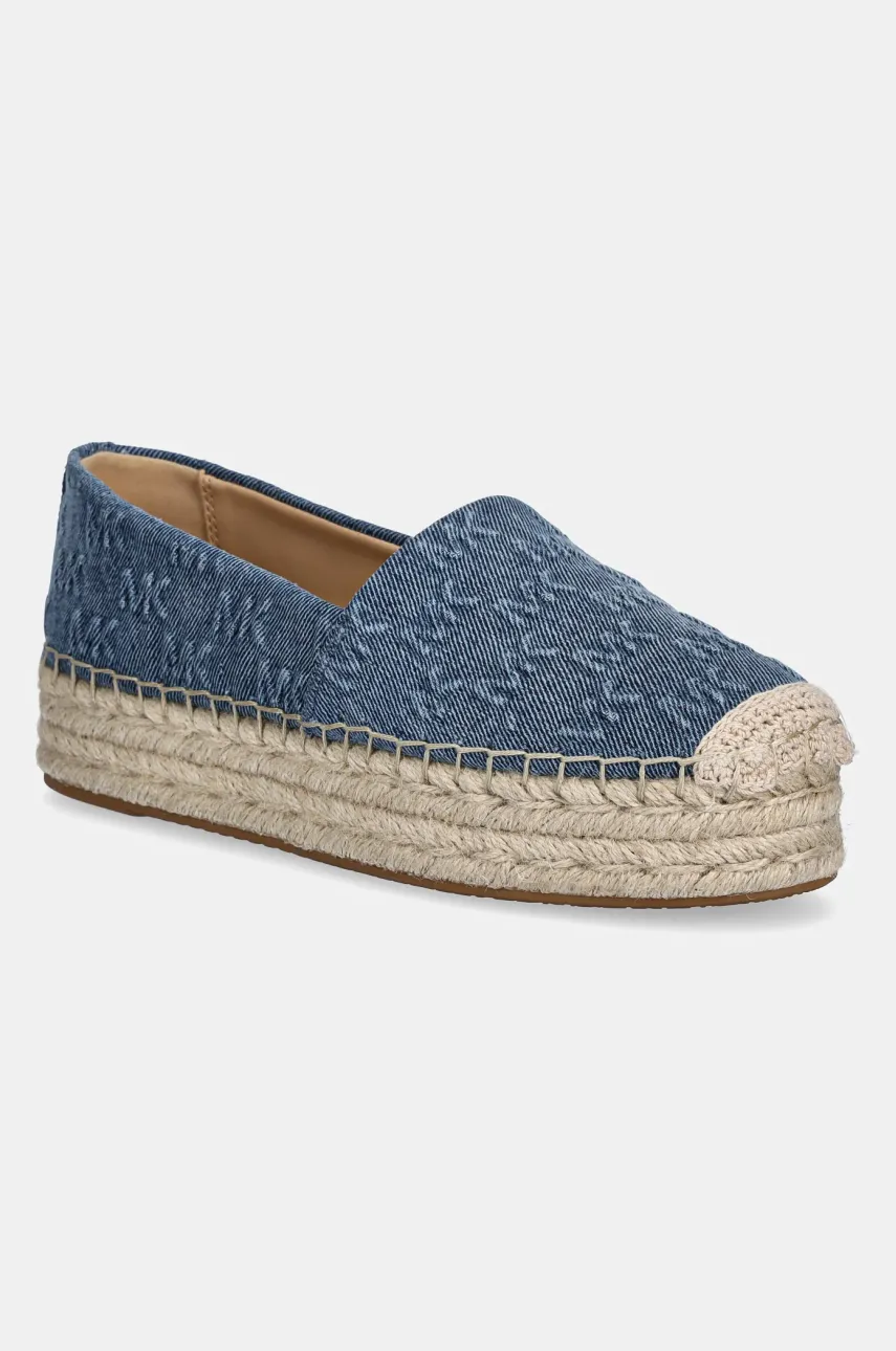 Εσπαντρίγιες MICHAEL Michael Kors Lynn χρώμα: μπλε, 40S5LYFP1D.423