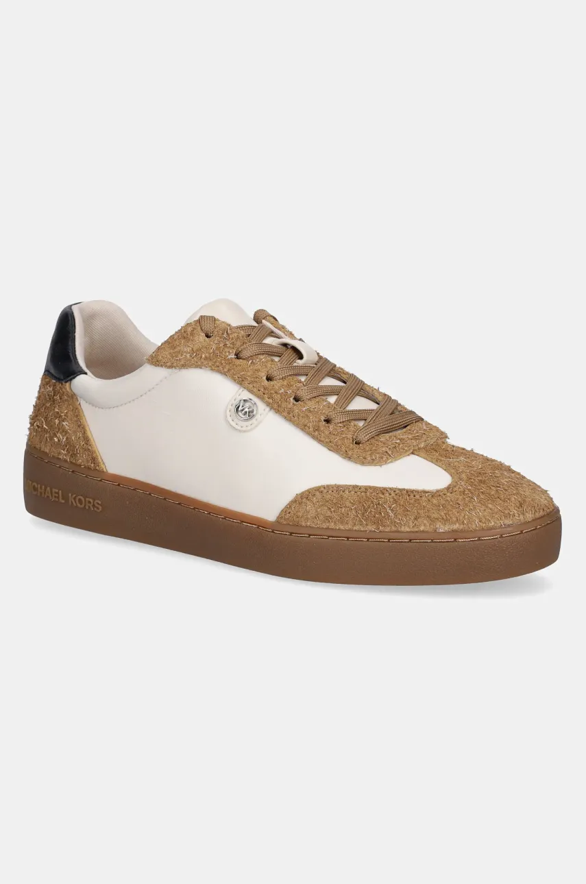 Αθλητικά MICHAEL Michael Kors Scotty χρώμα: μπεζ, 43R5SCFS1D.297