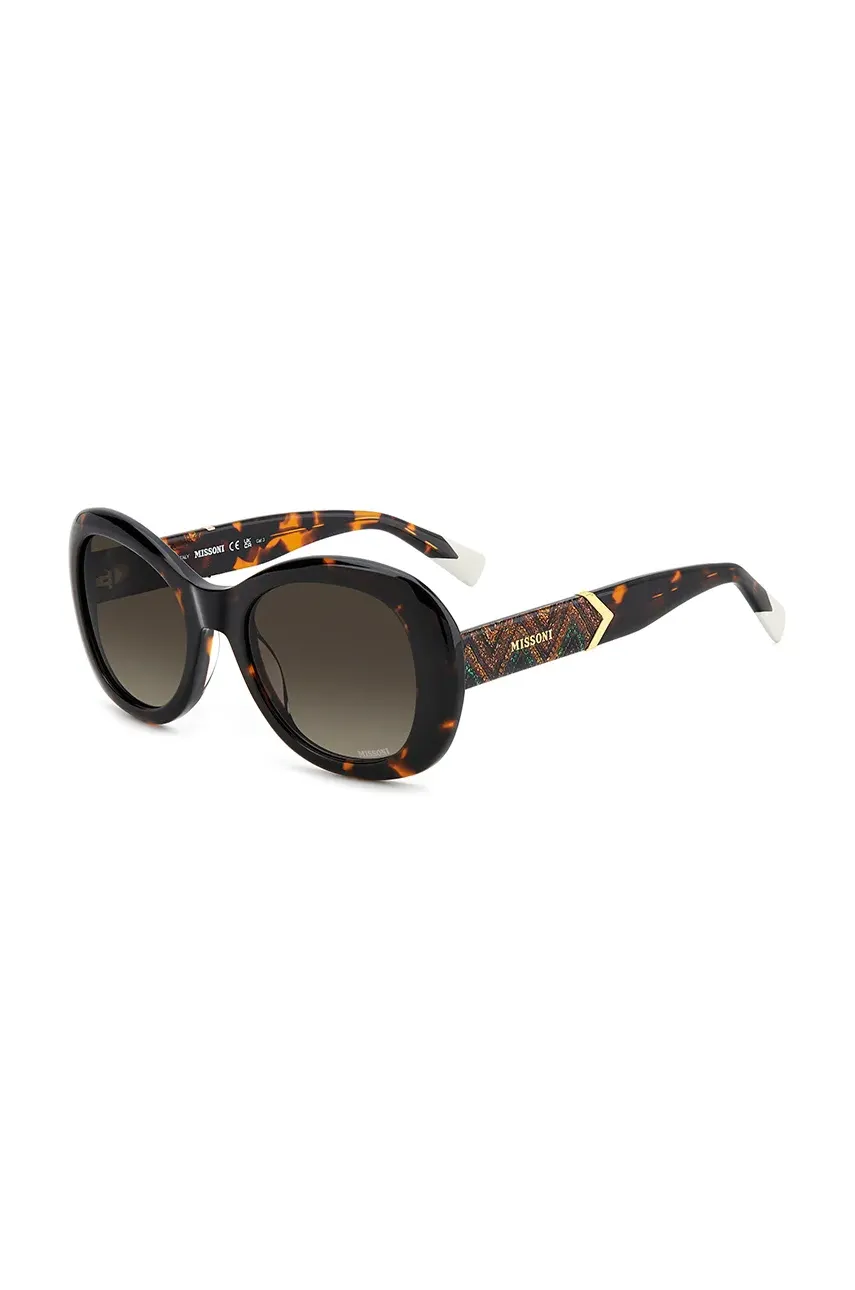 Γυαλιά Missoni χρώμα: καφέ, MIS 0215/G/S