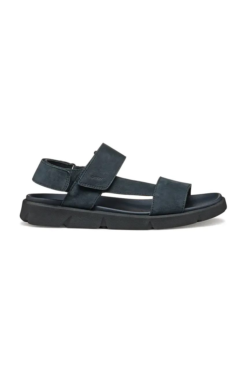 Σανδάλια nubuck Geox U XAND 2S χρώμα: ναυτικό μπλε, U15BGB 00032 C4002