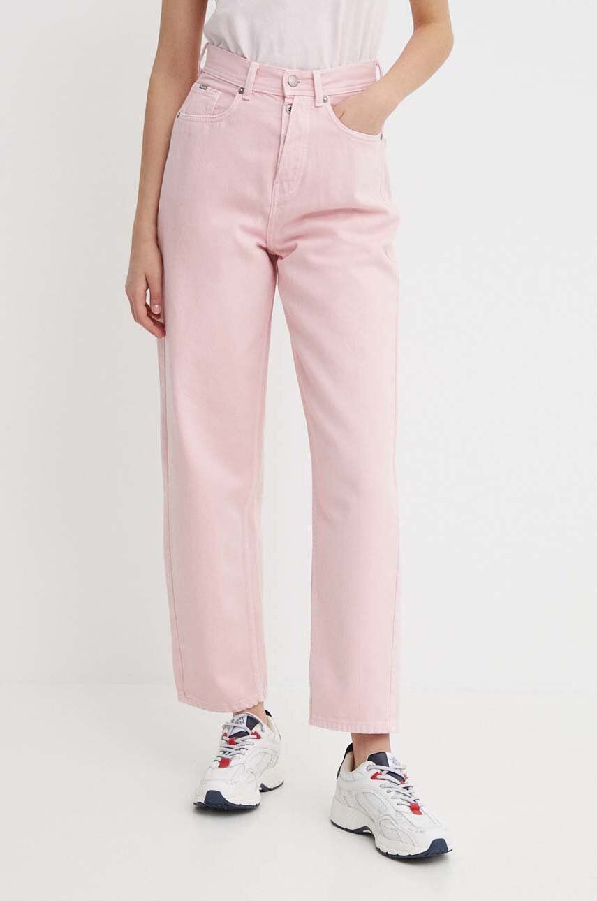Τζιν παντελόνι Pepe Jeans BARREL JEANS UHW CLR BARREL JEANS UHW CLR PL211748 PL211748