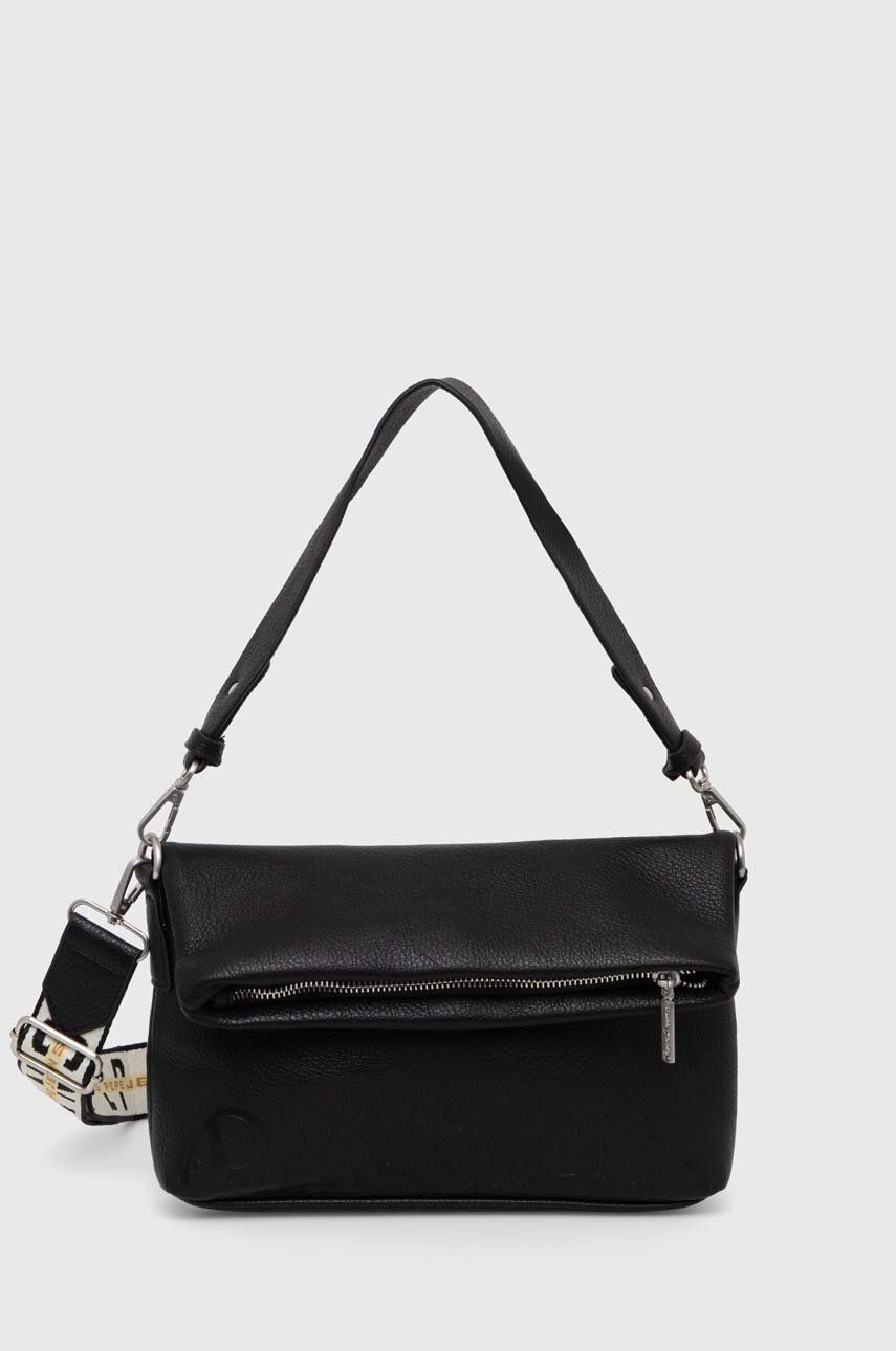 Τσάντα Pepe Jeans JOANNA CORE χρώμα: μαύρο PL031511