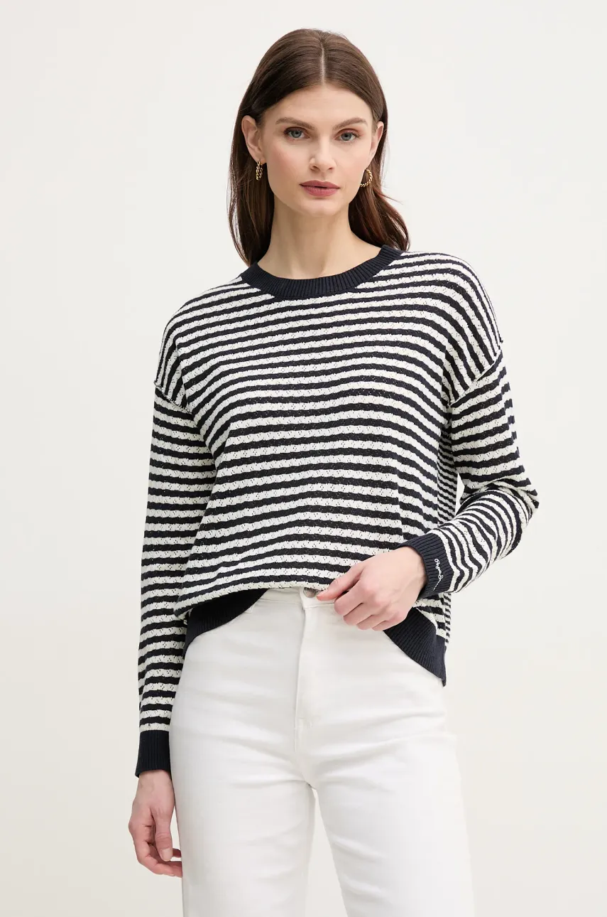 Πουλόβερ Pepe Jeans POPPY χρώμα: ναυτικό μπλε, PL702278