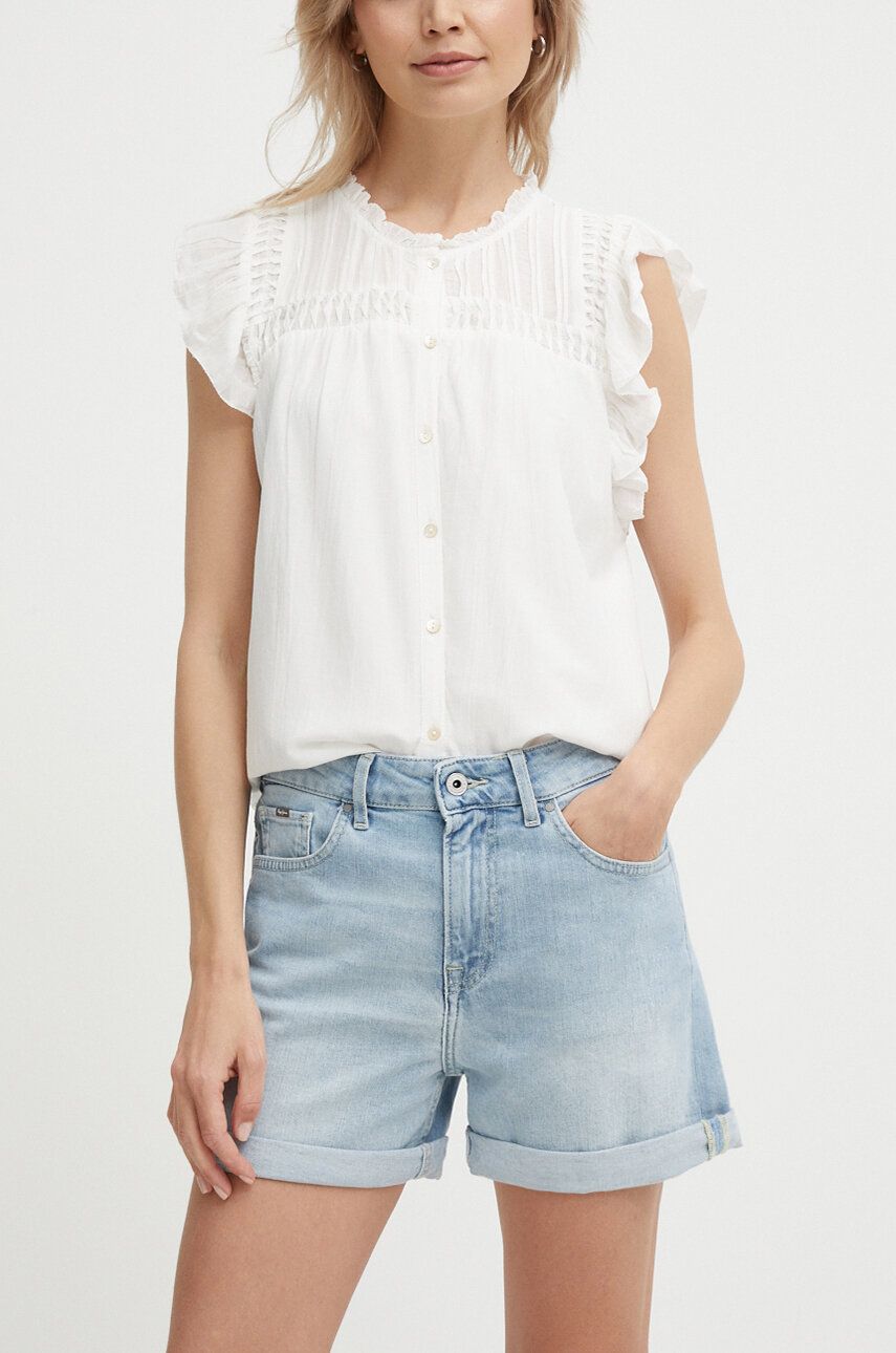 Τζιν σορτς Pepe Jeans SKINNY SHORT HW SKINNY SHORT HW PL801121PF6 PL801121PF6