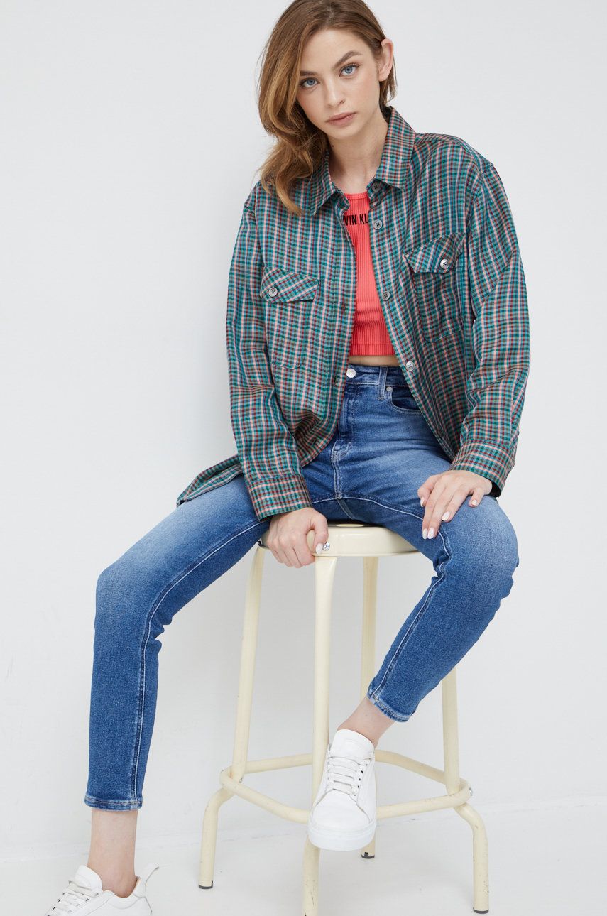 Πουκάμισο με μείγμα από λινό PS Paul Smith