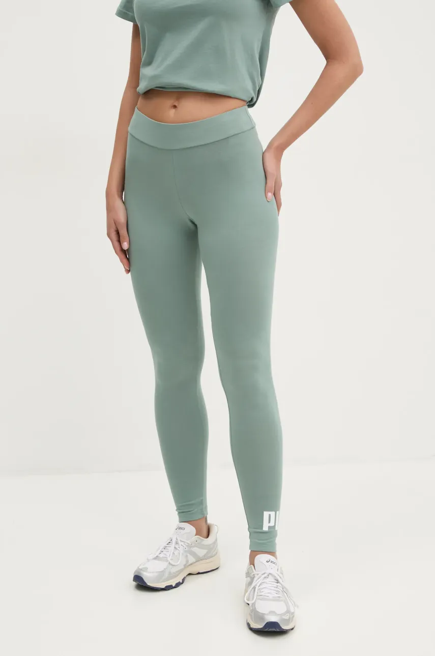 Κολάν Puma χρώμα: πράσινο, 682427