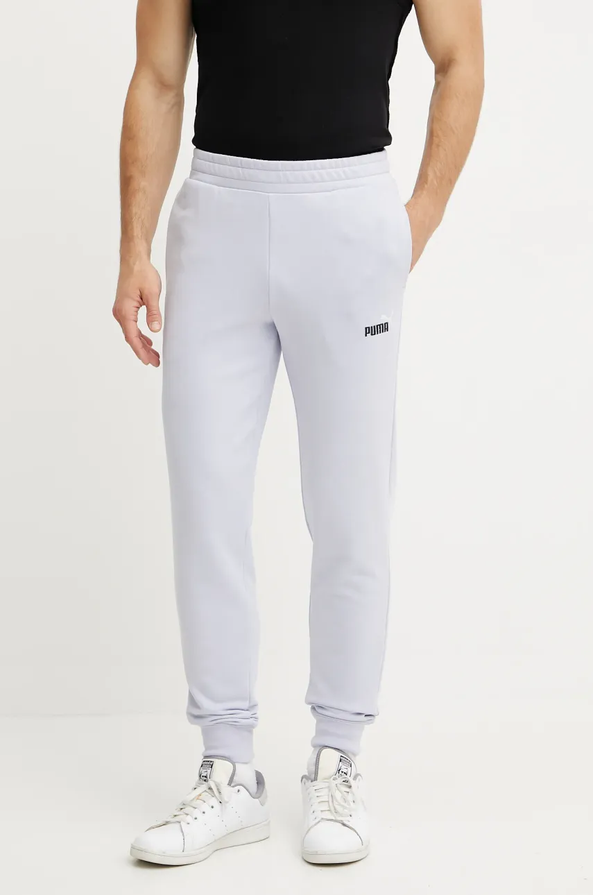 Παντελόνι φόρμας Puma χρώμα: μπλε, 684714