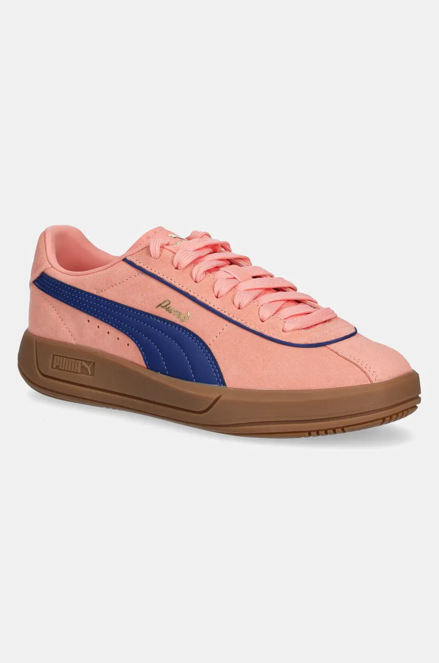Δερμάτινα αθλητικά παπούτσια Puma Puma Club Klassika SD χρώμα: πορτοκαλί, 400718