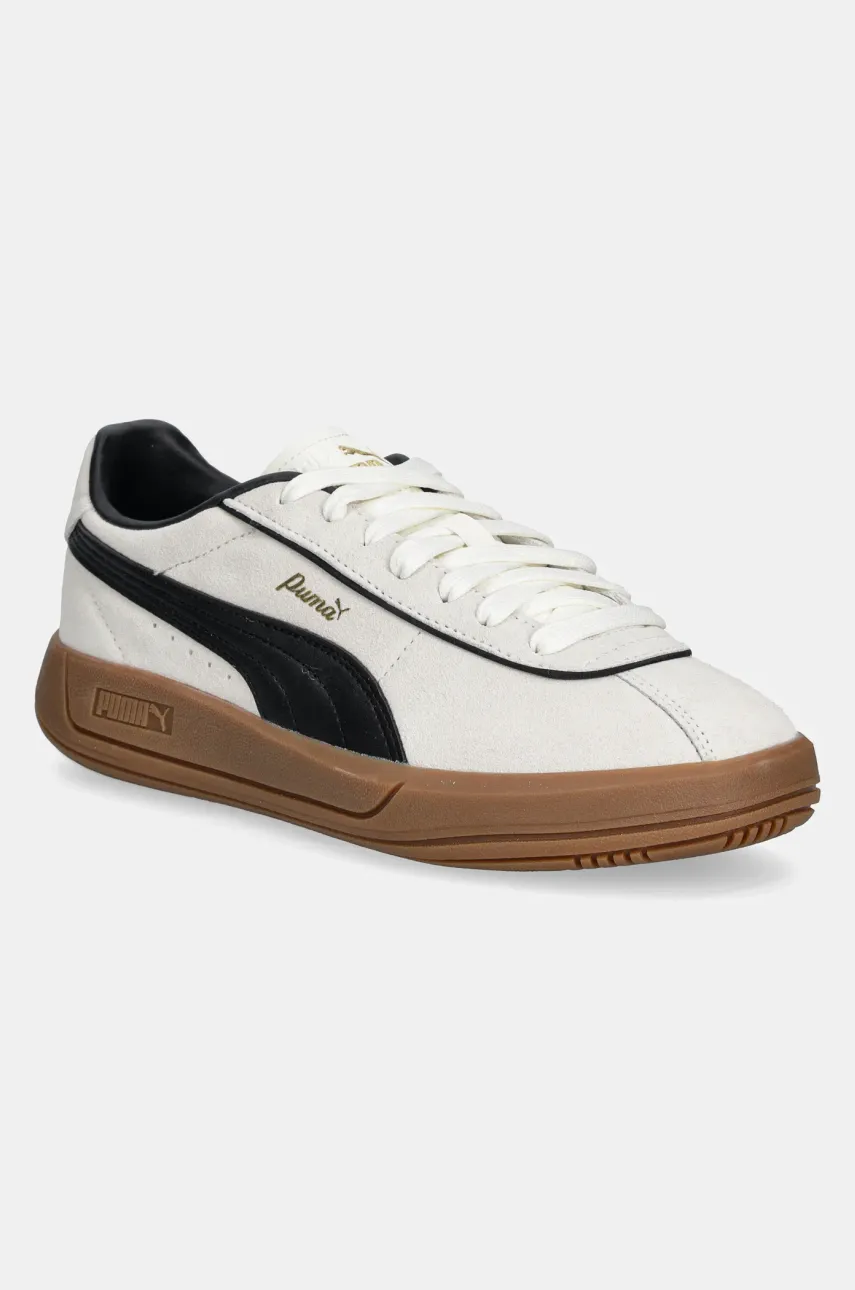 Δερμάτινα αθλητικά παπούτσια Puma Puma Club Klassika SD χρώμα: μπεζ, 400718