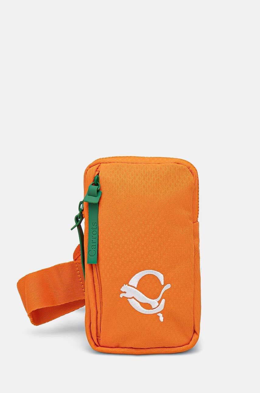 Τσάντα φάκελος Puma PUMA x CARROTS Front Loader χρώμα: πορτοκαλί, 90915