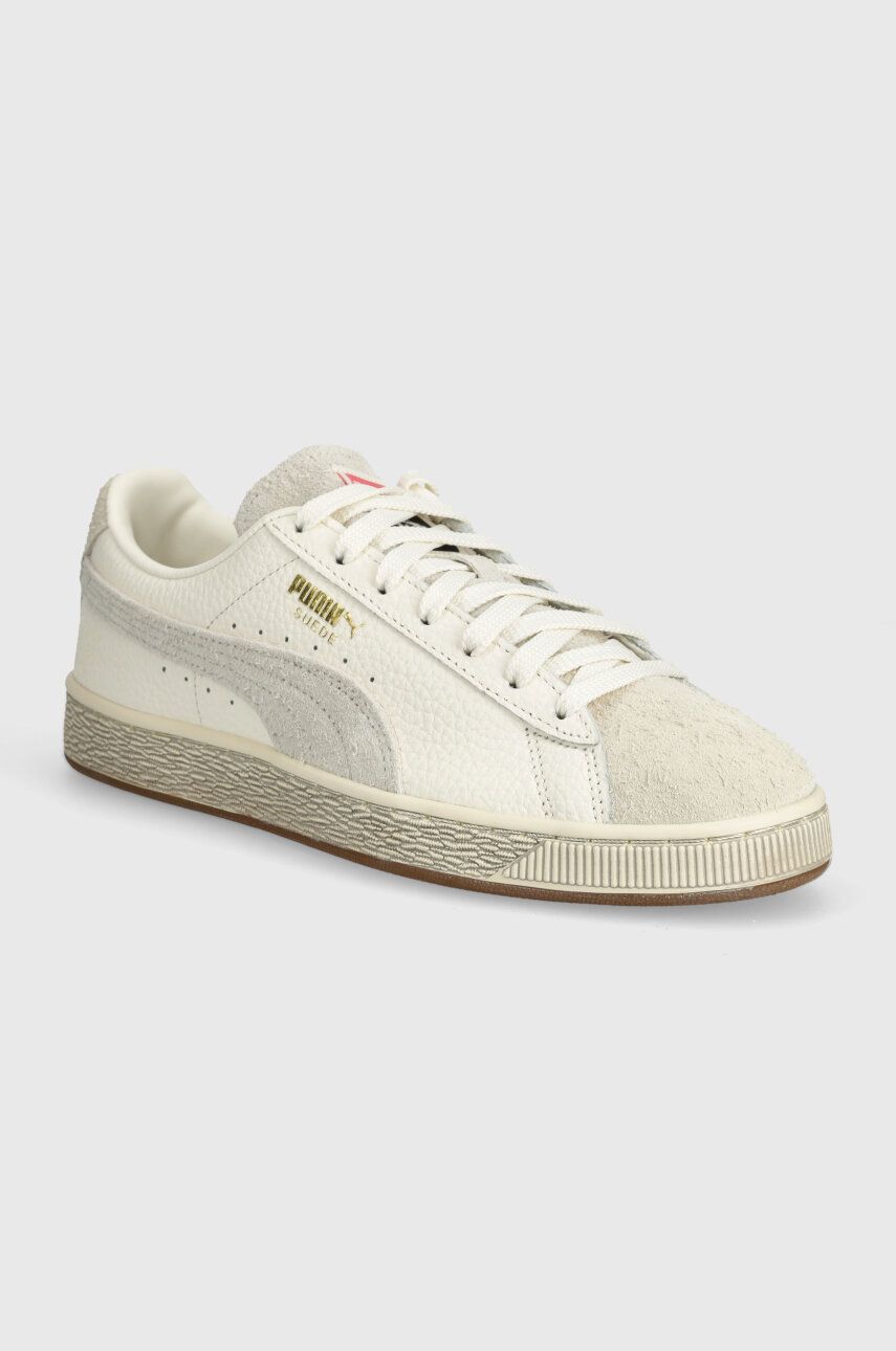 Δερμάτινα αθλητικά παπούτσια Puma PUMA X STAPLE χρώμα: μπεζ, 396254