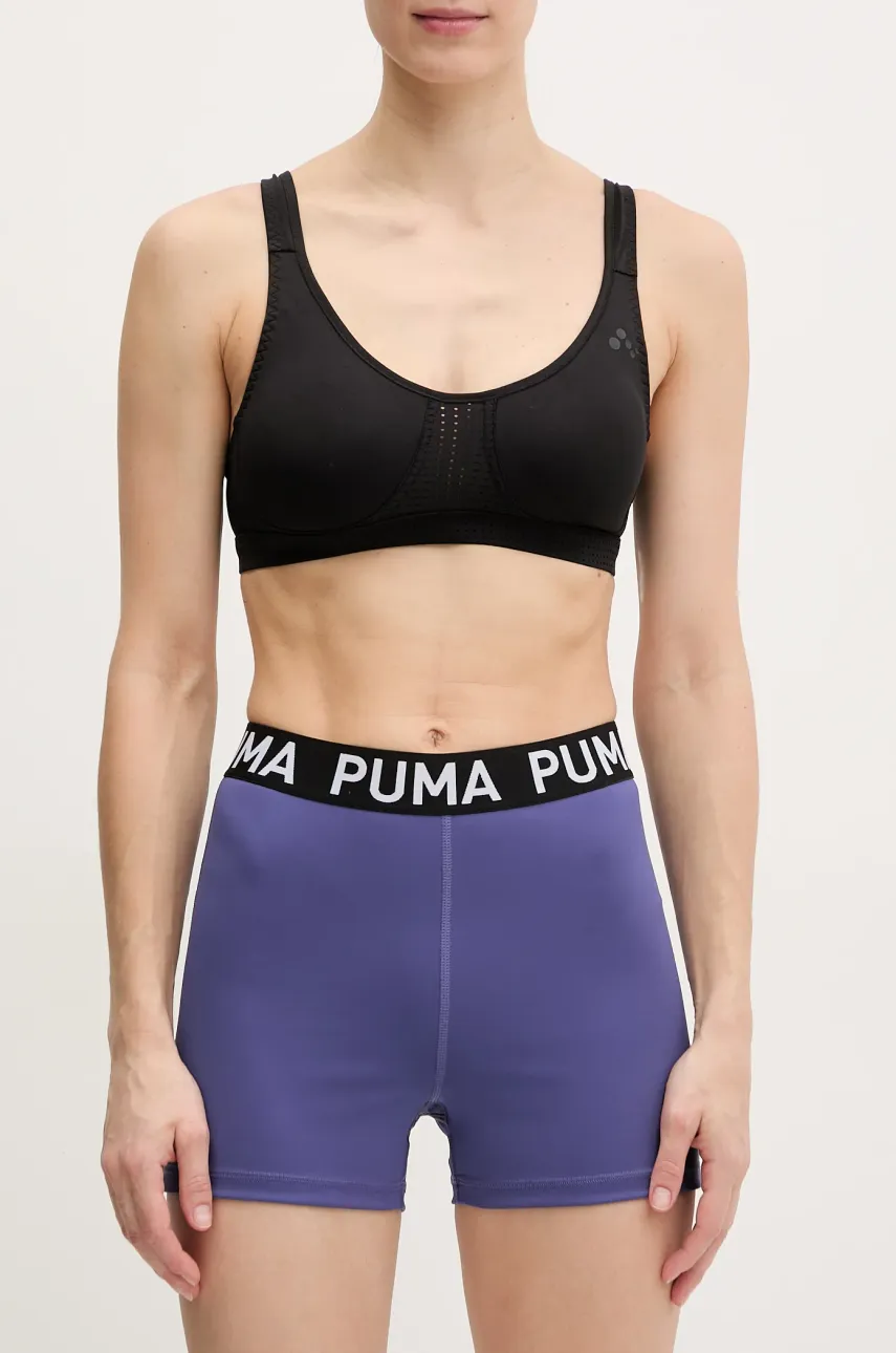 Σορτς προπόνησης Puma Strong χρώμα: μοβ, 526002