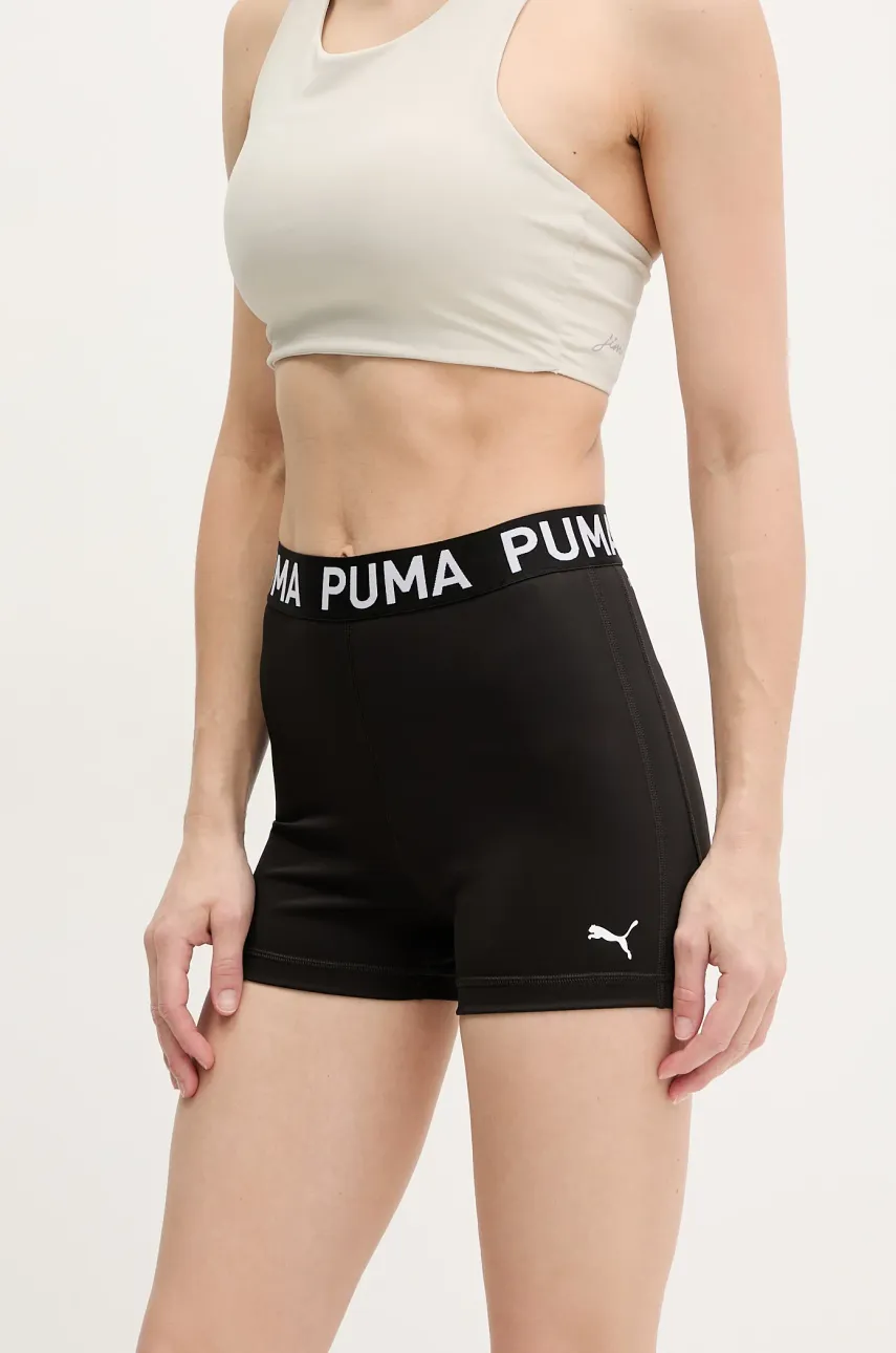 Σορτς προπόνησης Puma Strong χρώμα: μαύρο, 526002