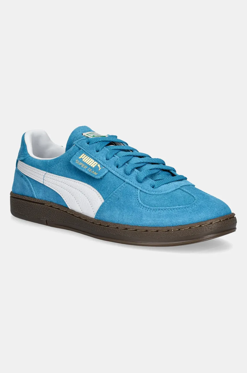 Σουέτ αθλητικά παπούτσια Puma Super Team SD χρώμα: μπλε, 398528