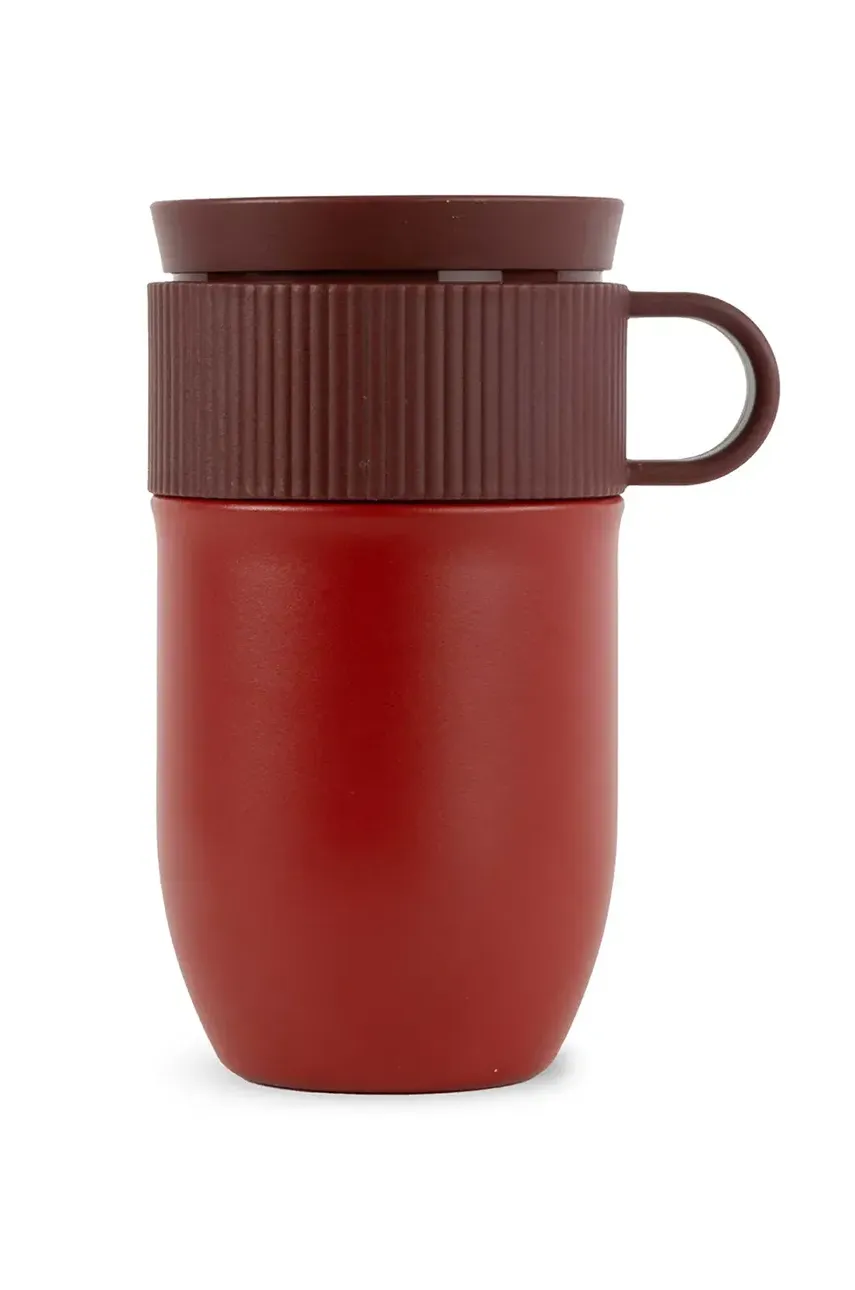 Ισοθερμική κούπα Sagaform Ted 280 ml χρώμα: μπορντό
