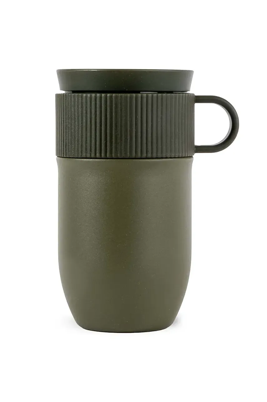 Ισοθερμική κούπα Sagaform Ted 280 ml χρώμα: πράσινο
