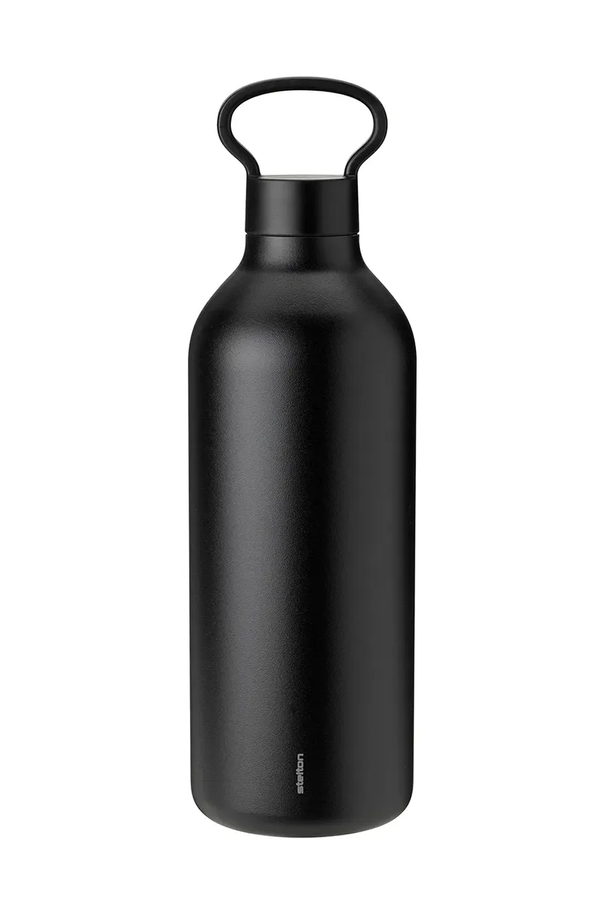 Θερμός Stelton Tabi 1 L χρώμα: μαύρο