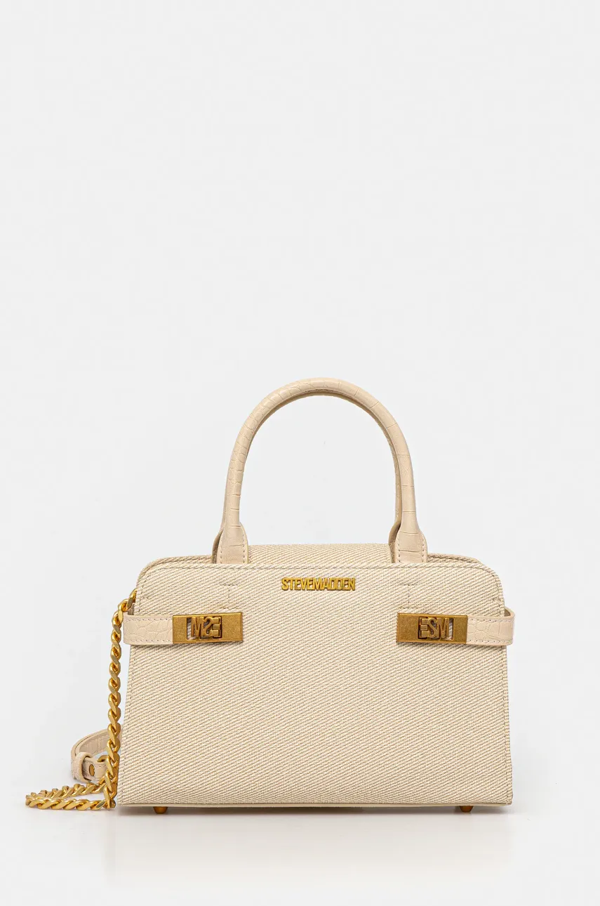 Τσάντα Steve Madden Blindeny χρώμα: μπεζ, SM13001646